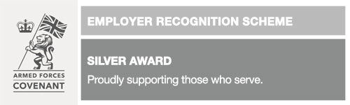 Armed Forces Covenant Employer Recognition Scheme — Silver Award